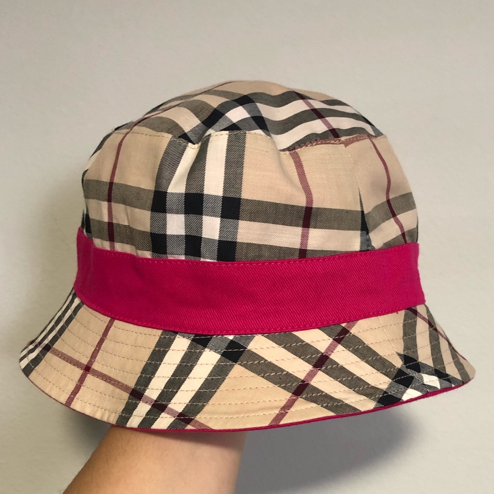 Reversible Burberry Bucket Hat